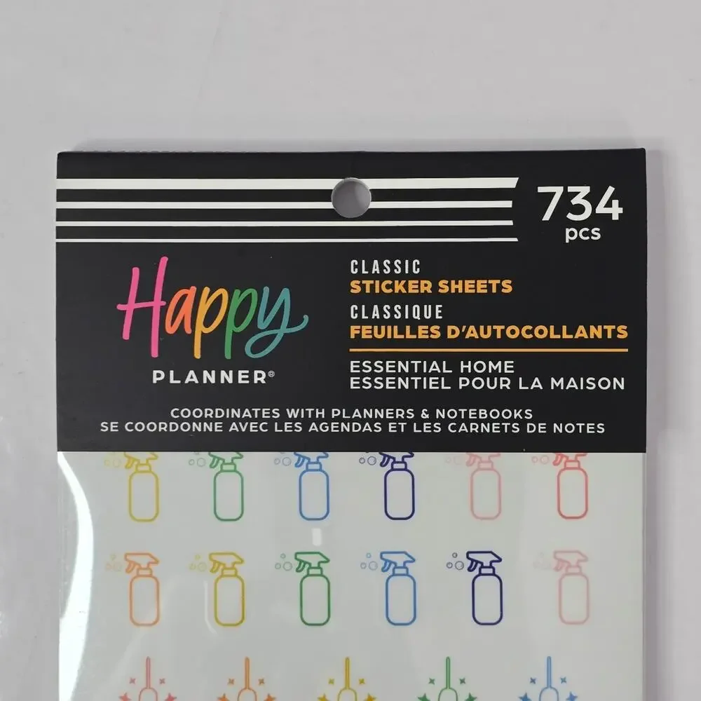 734 Happy Planner Stickers